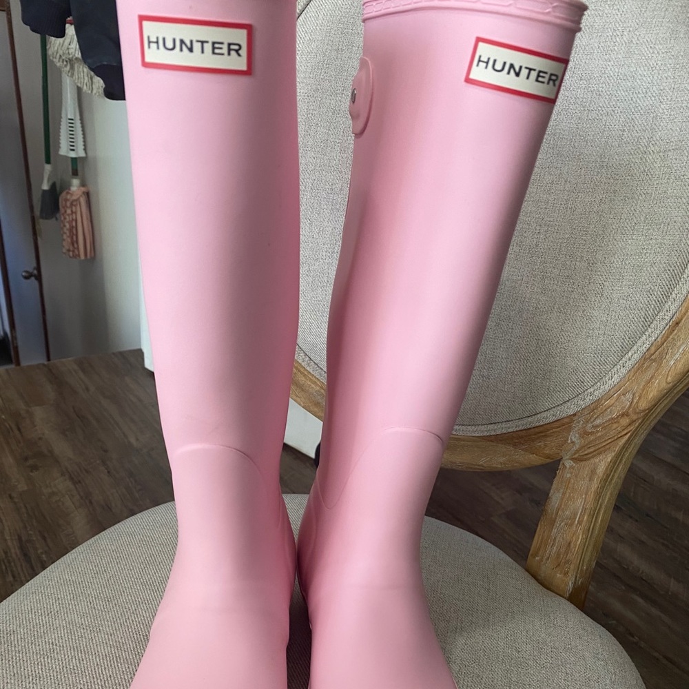 Pink Hunter Boots